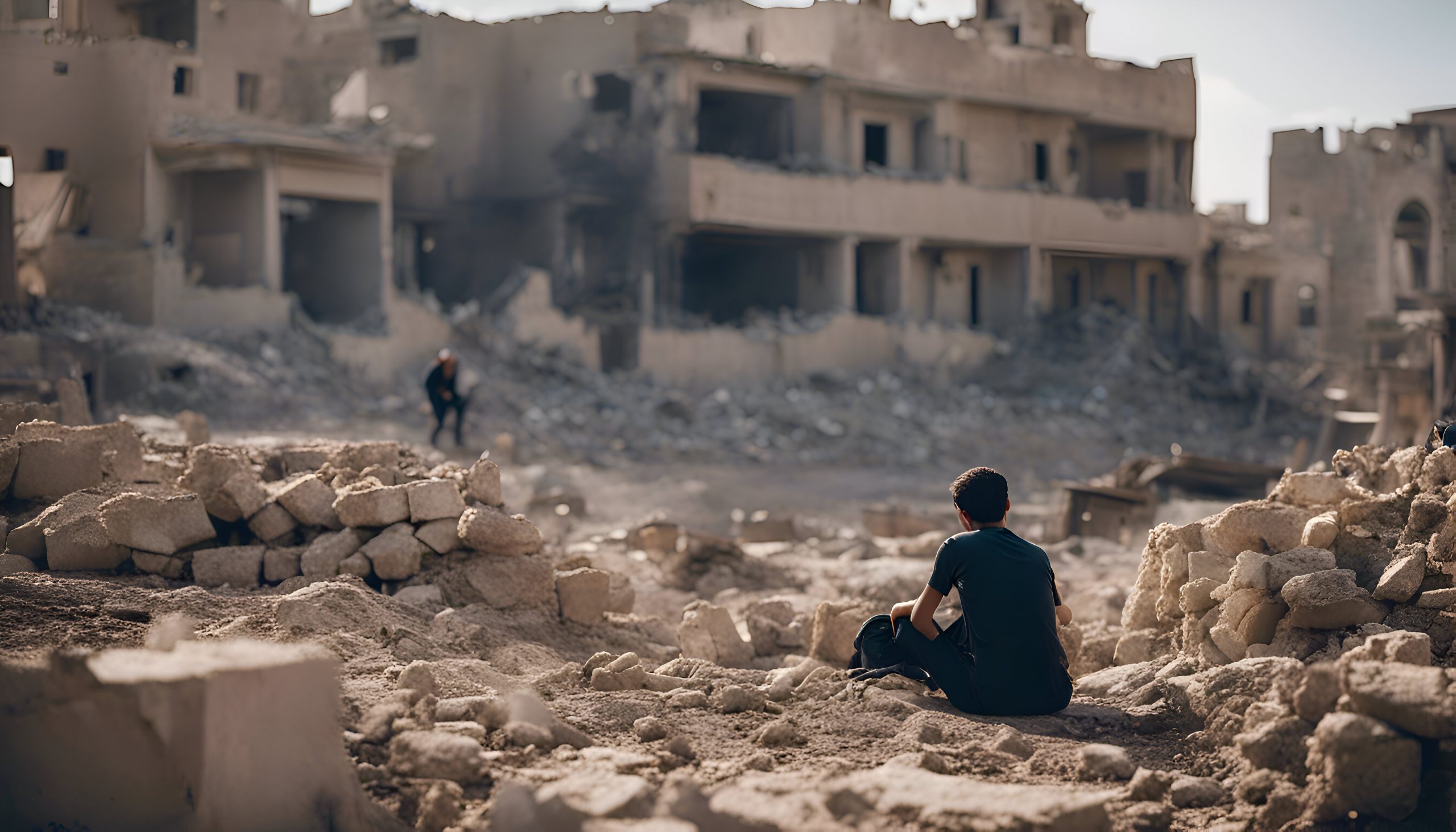 صورة الدمار